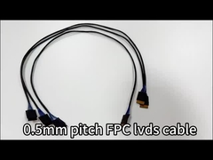 OEM/ODM 30 핀 LVDS 케이블 집합 WL1258h-20P TO HRS DF13-2 Lvds 디스플레이 커넥터