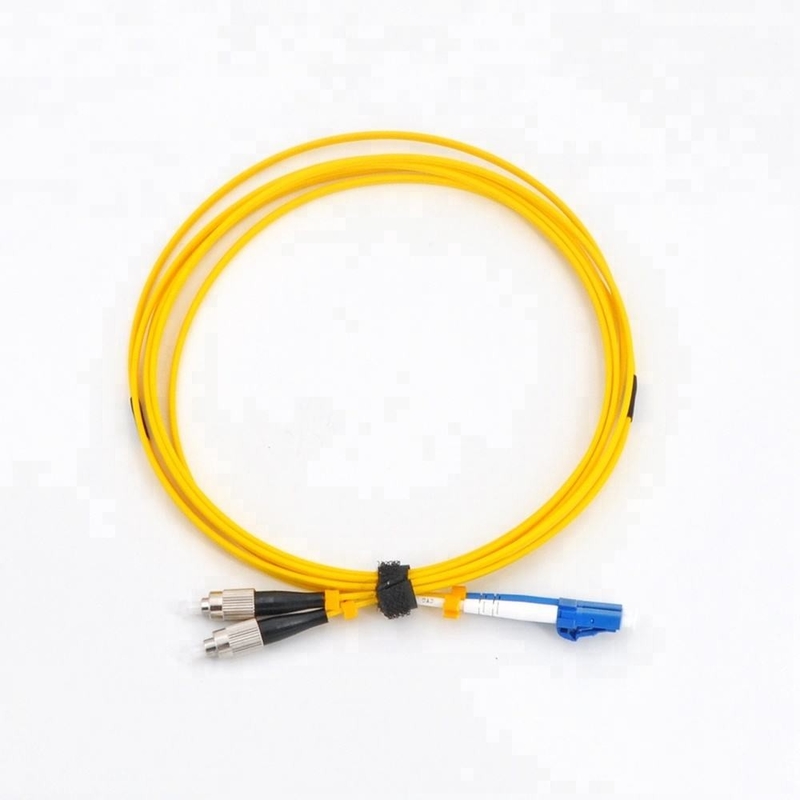 타이트 버퍼 단순한 네트워크 패치 코드 실내 단일모드 섬유 옵틱 케이블 10m G657A