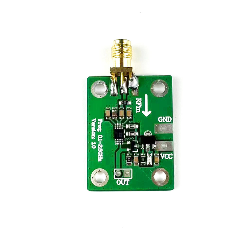 AD8313 로가리듬 검출기 -72dBm -2dBm 0.1-2.5GHz RF 전력 분석기 보드 7-15V 전력 마이크로파 전파 전파 탐지 모듈