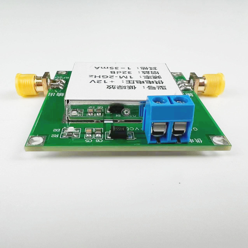 1-3000MHz 2.4GHz 20dB 0.01-2000MHz 2Ghz 32dB LNA RF 광대역 광대역 저소음 전력 증폭기 모듈 UHF HF VHF