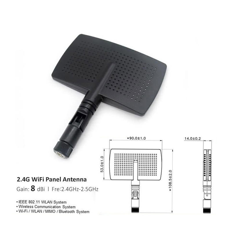 2.4G WIFI 안테나 2.4GHZ 직접 안테나 승자: 8dbi SMA IEEE 802.11 WLAN 라우터 블루투스 RF 증폭 안테나