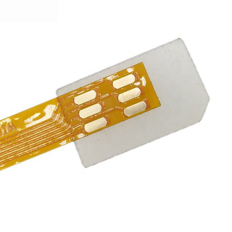 GSM CDMA 표준 UIM SIM 카드 키트 남성에서 여성 확장 부드러운 평면 FPC 케이블
