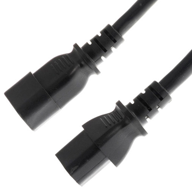 RY C13에서 C14 10a 250v 전원 케이블 18 Awg C14 매트