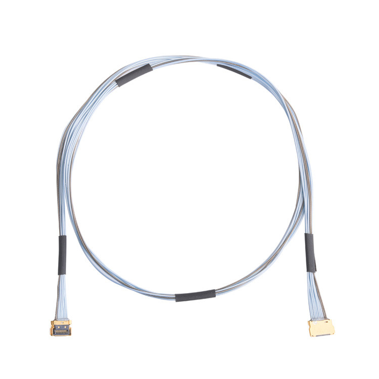 LVDS 케이블 케이블 라인 UY 10P 0.35mm Pitch I Pex 20857-010T-01 Ipex 마이크로 코아시얼 케이블용 케이블 어셈블리