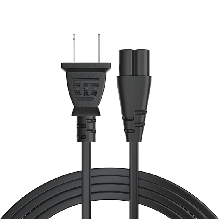 RY 12ft 전기 전력 전구 2 Prong Ac Wall Plug 2 슬롯 LED LCD