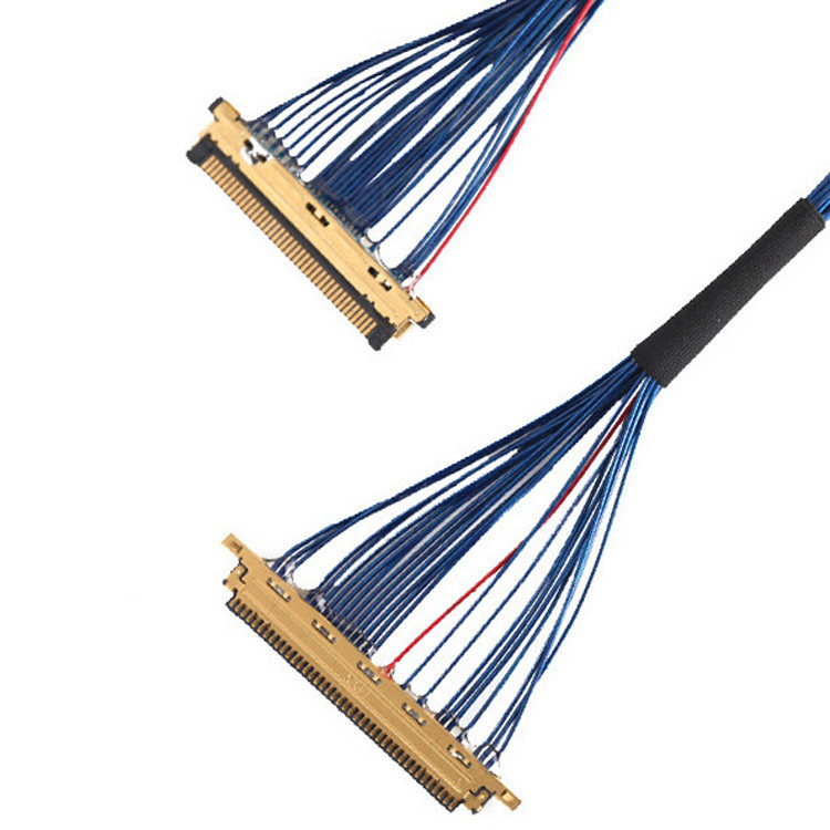 사용자 지정 Lvds Jae 마이크로 코아시얼 케이블 Fi Jt40c Csh1 ~ Hd1p040ma1 Vr 안경용