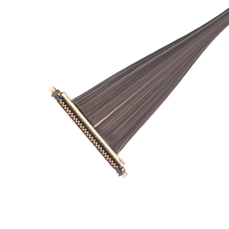 사용자 지정 Ipex LCD Edp 케이블 0.25mm Pitch Ipex Cabline-Ux Ii 30p 마이크로 코아시얼 케이블 20531 030t 02 마이크로 코아시얼 케이블