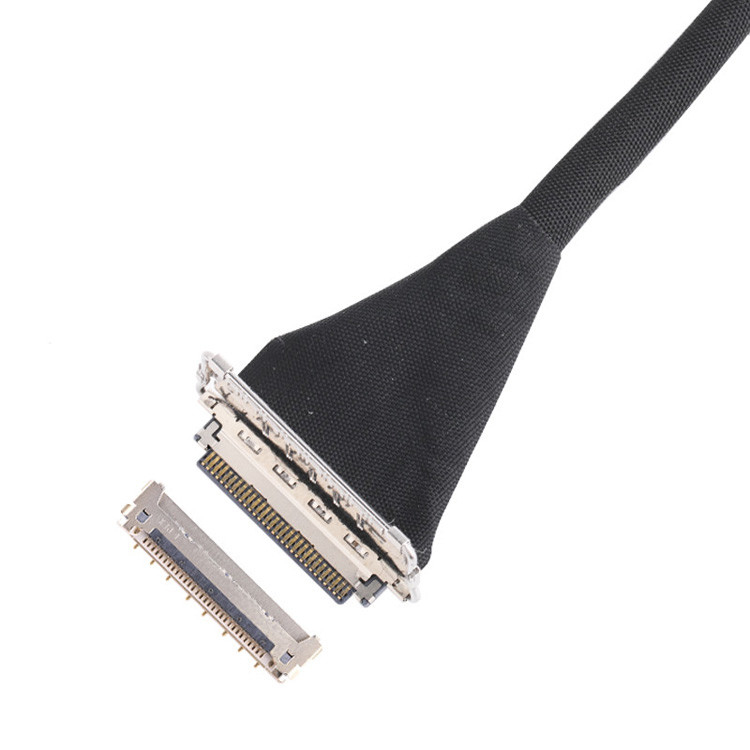 공장 맞춤형 IPEX 20679 0.4 MM Pitch 20pin 30pin 40pin 50pin 마이크로 코아시얼 커넥터 수평 방향