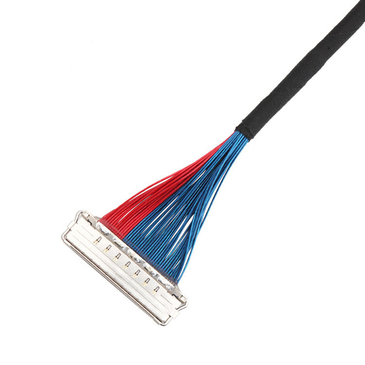 공장 0.4mm Pitch LVDS 케이블 조립 IPEX 20679-040T-01 150mm 길이