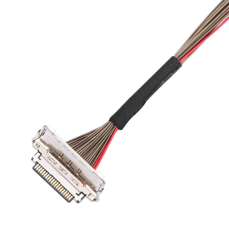 공장 사운드 스테이션 290mm 길이 마이크로 코엑스 케이블 20 핀 I PEX 0.4mm 피치 20679-020T-01