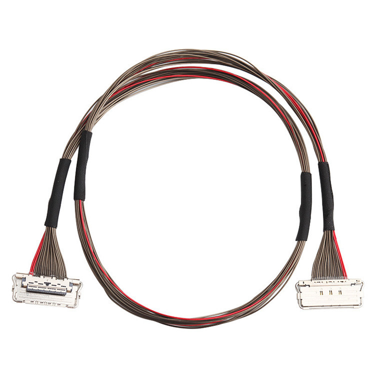 공장 사운드 스테이션 290mm 길이 마이크로 코엑스 케이블 20 핀 I PEX 0.4mm 피치 20679-020T-01