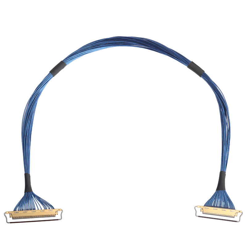 LVDS 케이블 조립 36AWG 0.4mm Pitch 30P 40P I-PEX 20453-240T-01 ~ 20453-230T-01