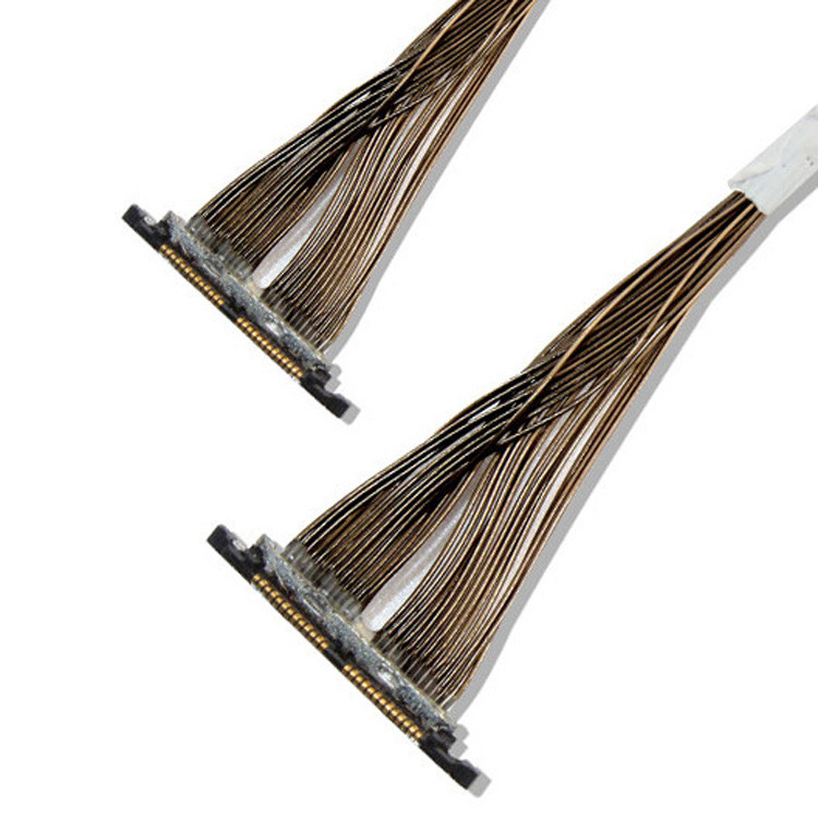 드론 카메라 커넥터 및 기계 연결용 0.3mm 마이크로 코아시얼 케이블 DF56 26P 0.3SD