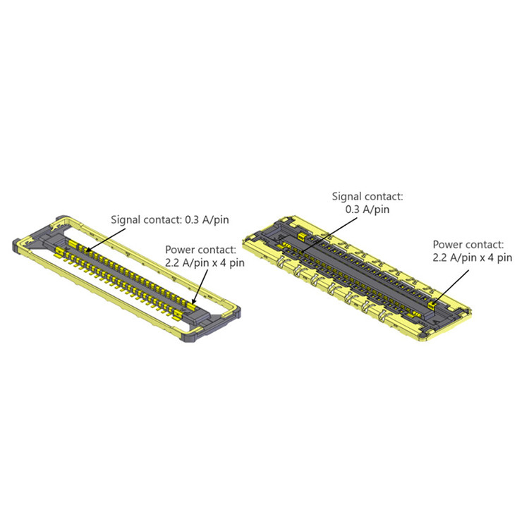 0.3mm Pitch 완전 보호 된 평면 고속 전송 케이블 IPEX NOVASTACK 35-HDP 20697-042E-01 EDP 케이블