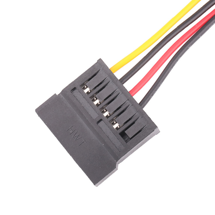 SATA 커스텀 케이블 어셈블리 E320444 UL1007 C01-15CF41000A에서 C01-H-157F100A로 전환