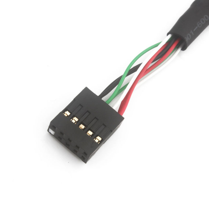 2.54mm 듀얼 USB 산업 배선 배열 Bb Sbc 10 POS MOLEX 22552101 케이블
