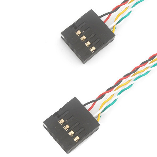 맞춤형 모렉스 2255210 2.54mm 전면 패널 케이블 EMB B75A 와이어 허니