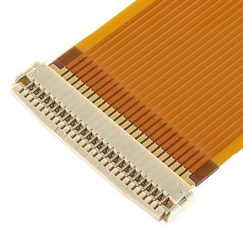 20600-024E-01 FPC 플렉서블 평면 케이블 0.5mm 피치 IPEX MINIFLEX 5-BFN II LK 기계 잠금
