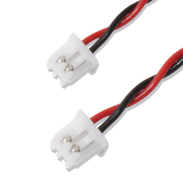 JST PH 2.0 커넥터 UL1007 블랙 레드 커스텀 케이블 및 와이어 허리네스 조립