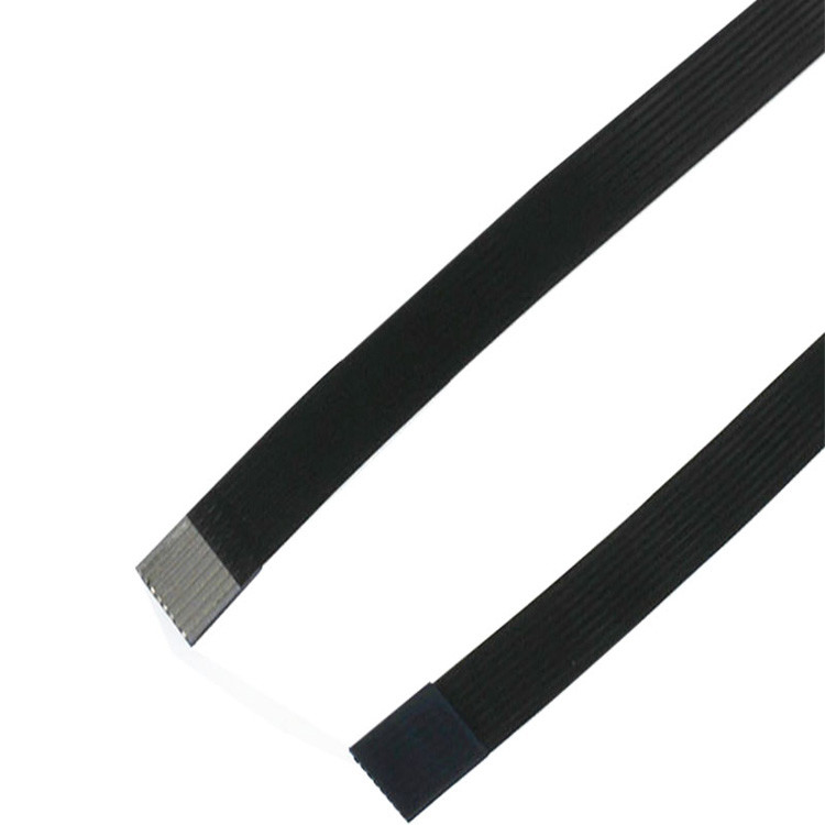 80mm 36AWG 스트립 FFC 유연 평면 케이블 20P 폭발 방지 전자 연결 유연 평면 케이블 신호 케이블