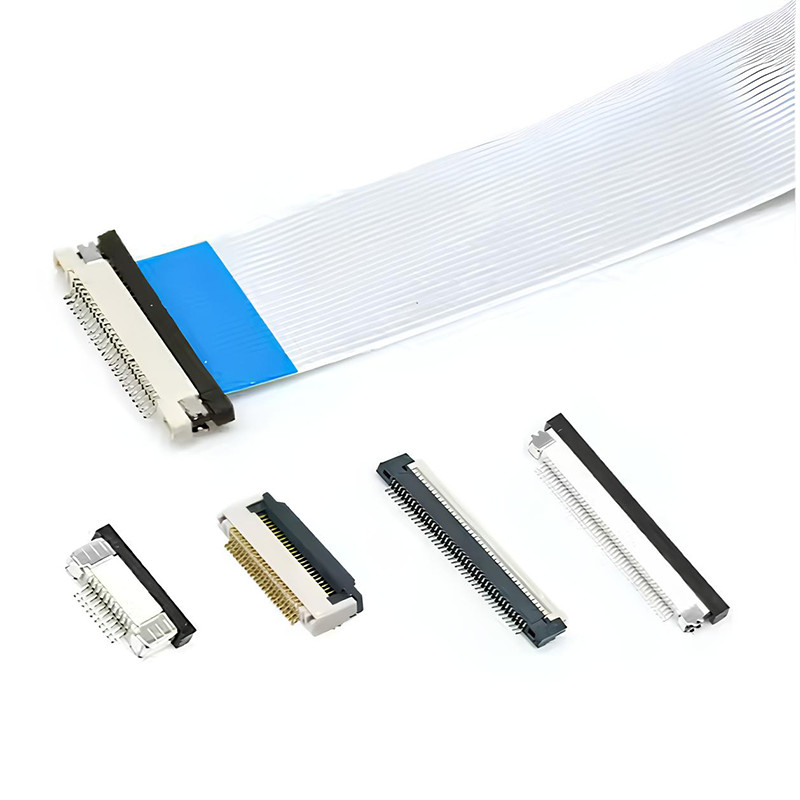커스텀 30 40 60 핀 FFC FPC 평면 플렉스 유연 케이블 0.5mm 피치 모렉스 SMD 커넥터
