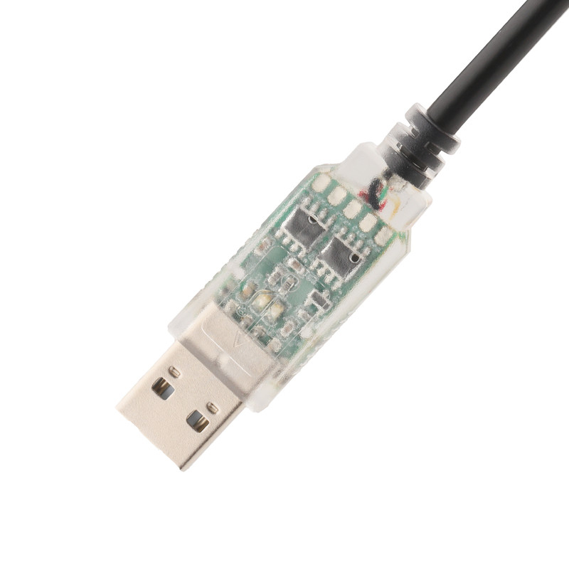 산업용 사용자 정의 케이블 어댑터 USB-A RJ422에서 RS232 네트워크 포트 네트워크 엔지니어링 디버그 케이블
