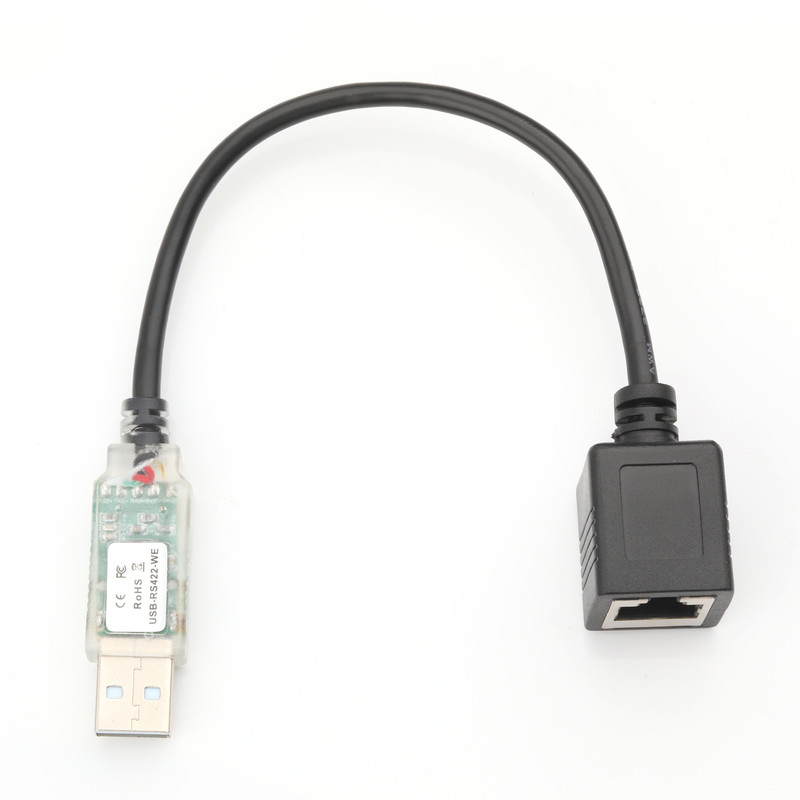 산업용 사용자 정의 케이블 어댑터 USB-A RJ422에서 RS232 네트워크 포트 네트워크 엔지니어링 디버그 케이블