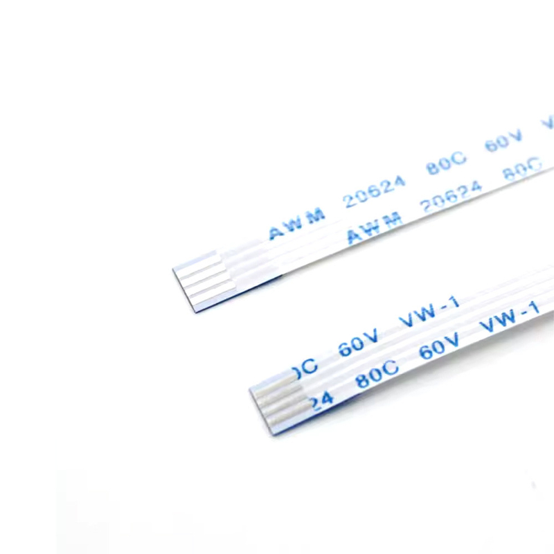 Ffc / Fpc 평면 유연 케이블 Awm 20624 80c 60v Vw-1 0.5mm 1.0mm 6pin/8p/5p-20pin 회로 보드 Fpc/Ffc 와이어 허니