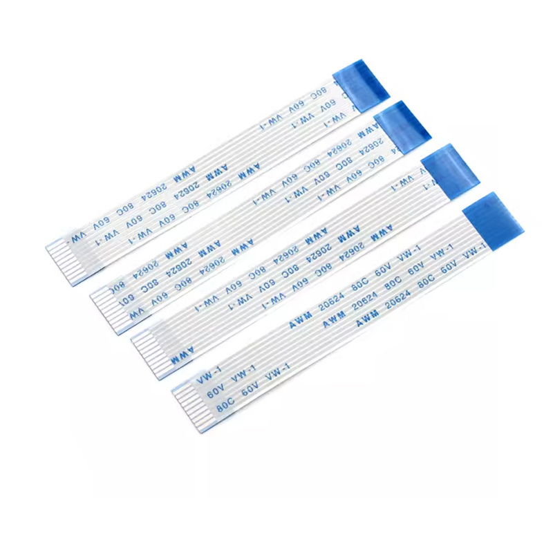 Ffc / Fpc 평면 유연 케이블 Awm 20624 80c 60v Vw-1 0.5mm 1.0mm 6pin/8p/5p-20pin 회로 보드 Fpc/Ffc 와이어 허니