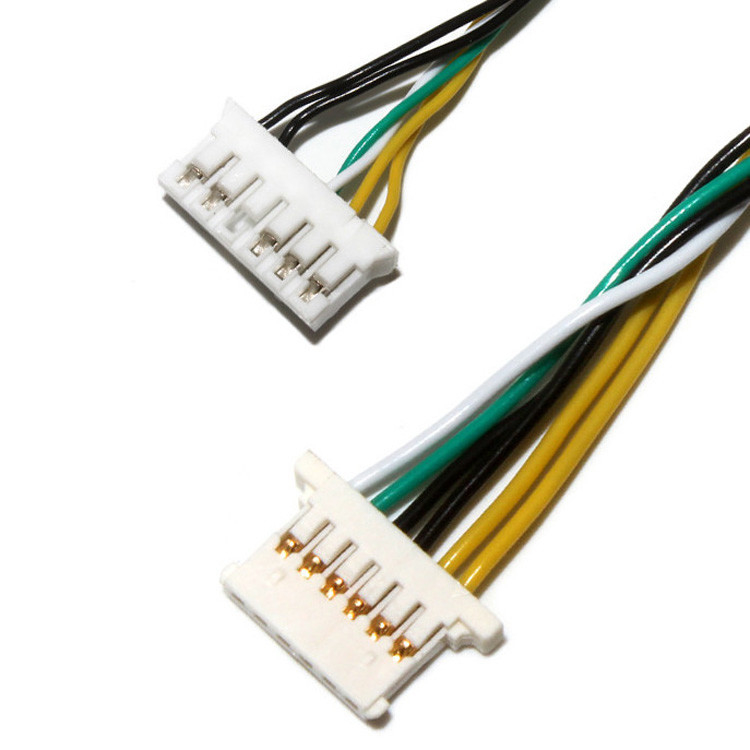 JST PHR-6 2.0mm 6-Pin To Molex 51146-0600 1.25mm 6-Pin 와이어 해운스 LED 백라이트 케이블