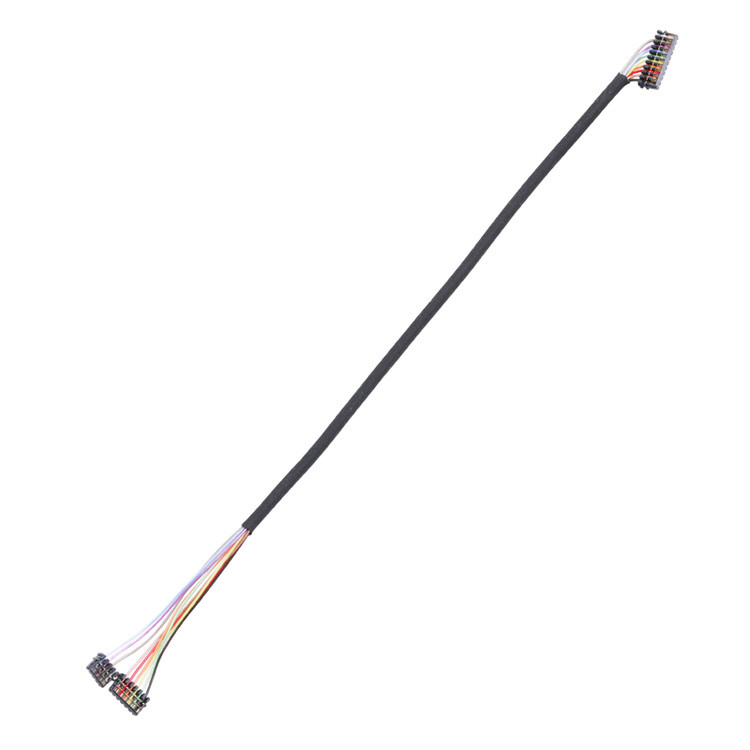 공장 맞춤형 0.6 PITCH 케이블 조립자 JST 04XSR-36KHF 06XSR-36KHF 10XSR-36KHF 마이크로 코엑스 커넥터