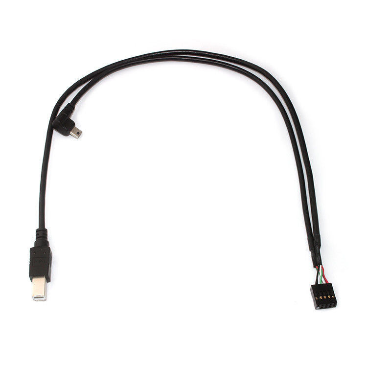 10 핀 30 AWG 2.54mm 피치 모렉스 케이블 조립 150mm 길이 모렉스 22-55-2101
