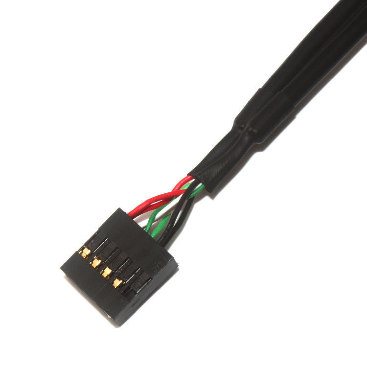 10 핀 30 AWG 2.54mm 피치 모렉스 케이블 조립 150mm 길이 모렉스 22-55-2101