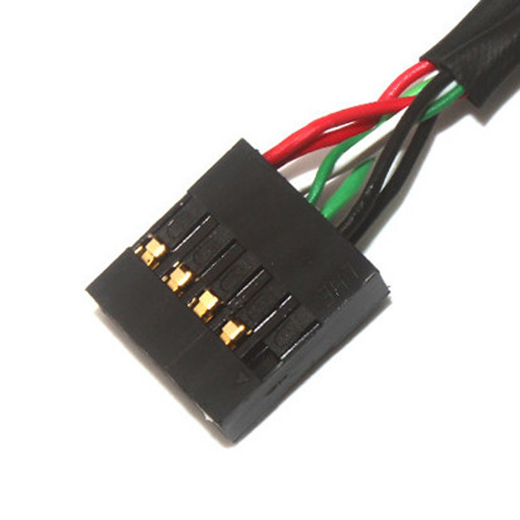 10 핀 30 AWG 2.54mm 피치 모렉스 케이블 조립 150mm 길이 모렉스 22-55-2101