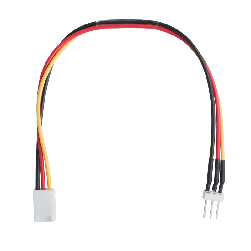 모렉스 커넥터 22-23-2031에서 22-01-3037 3-POS 팬 헤더 남성 핀 2.54mm 피치 22AWG 호크업 와이어 케이블