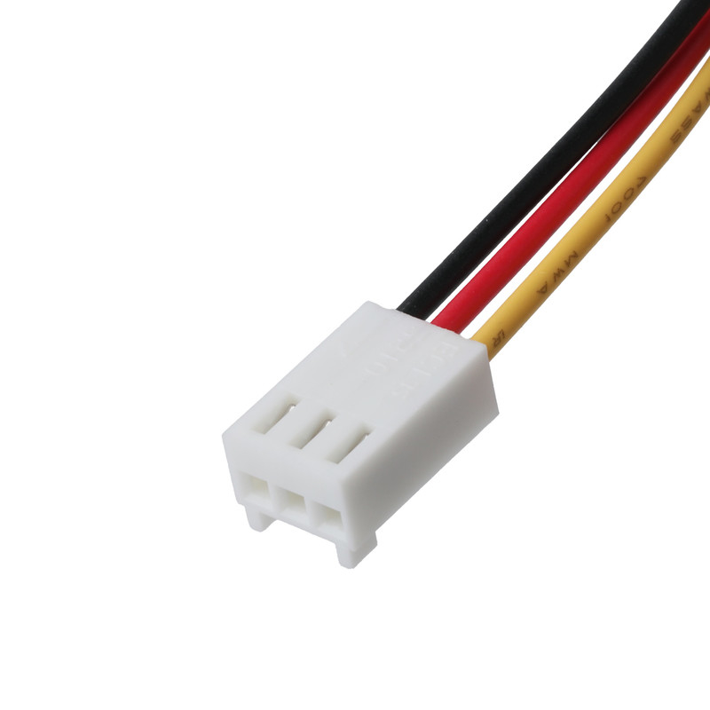 모렉스 커넥터 22-23-2031에서 22-01-3037 3-POS 팬 헤더 남성 핀 2.54mm 피치 22AWG 호크업 와이어 케이블