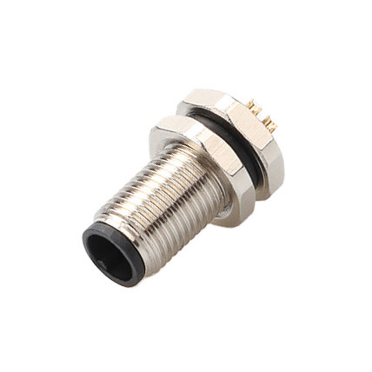 원형 커넥터 M5 코드-A 2Pin 3Pin 4Pin 산업 커넥터 M5Z03AA0OCJ009-M5 앞 잠금