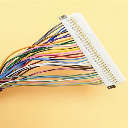 40 Pin에 지도된 Lcd 변환기 무지개 LVDS 케이블 어셈블리  30 Pin 마개 DF13-40DP