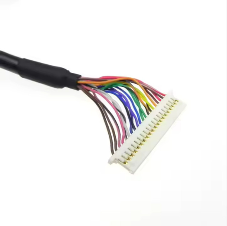 20 2 줄 2*10 Pin Jst Sh1.0에 Pin  DF19G-20S-1C BLD2-20 1.0mm Lvds 전시 케이블
