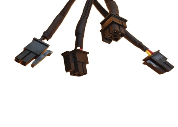 2*2p Molex 43025 까만 연결관 마이크로 컴퓨터는 3pin Jst - Ph2.0 26awg 철사 마구에 3.0mm 피치를 적합했습니다
