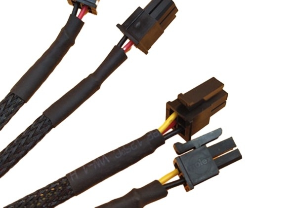2*2p Molex 43025 까만 연결관 마이크로 컴퓨터는 3pin Jst - Ph2.0 26awg 철사 마구에 3.0mm 피치를 적합했습니다