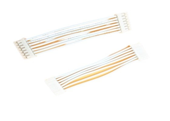 UL1007 백색 주문 철사 마구 각 측 PHR-7 Pa66 PH 2.0mm 암 커넥터