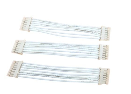 UL1007 백색 주문 철사 마구 각 측 PHR-7 Pa66 PH 2.0mm 암 커넥터