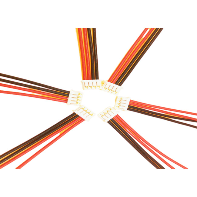 배터를 위한 24의 AGW 철사 마구를 가진 MOLEX 51021 4pin 1.25mm 피치 여성