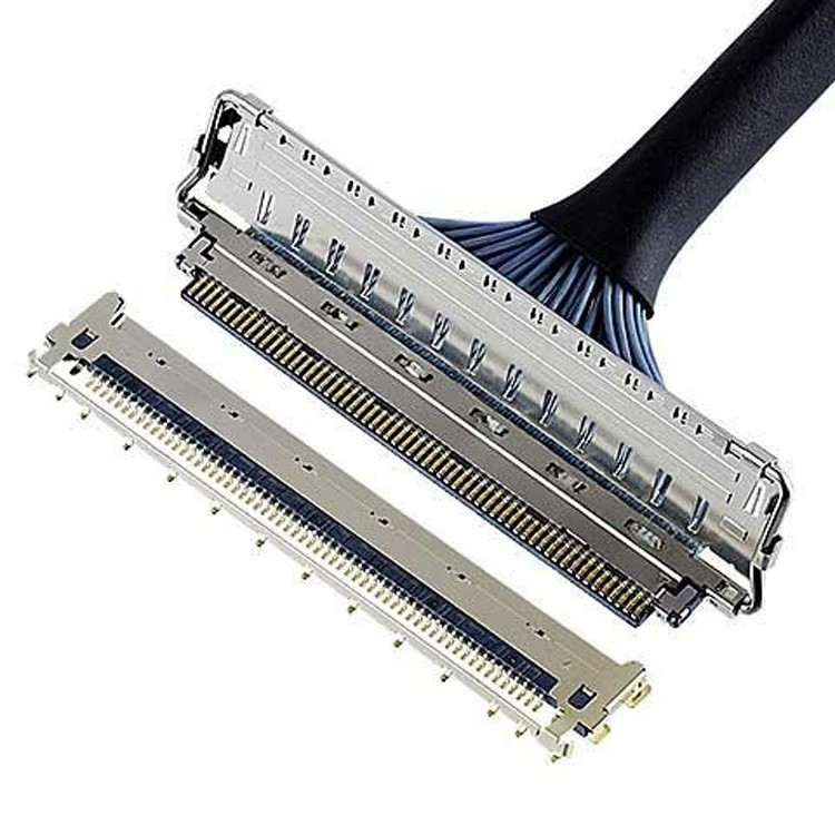 멜라노크스 케이블-CA II PLUS 마이크로 코아시얼 커넥터 수평 결합형, 0.4mm 피치, 20680 20788 20789 20790