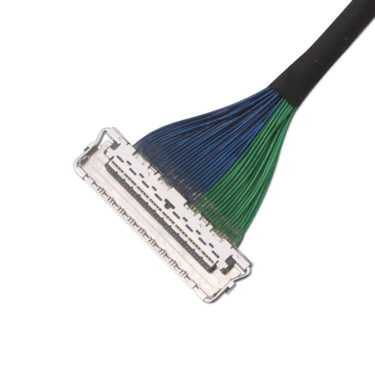 EMI 보호 60 핀 마이크로 코아시아 케이블, I Pex CABLINE-CA II PLUS LVDS EDP 케이블 20788 060T 01