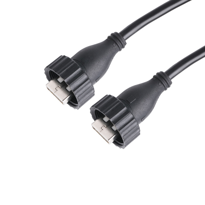 USB2.0 남자 종류 A 커넥터 케이블 인더스트리얼에 대한 타입 남자 종류 A USB2.0