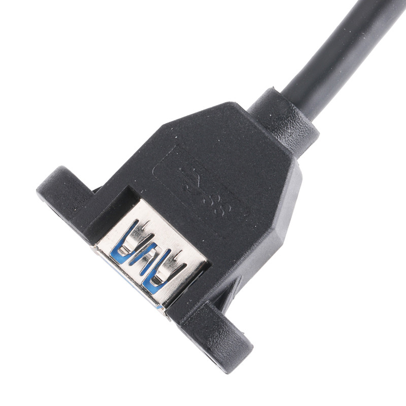 USB 3.0 프론트 패널 메인보드 19/20 핀 케이블 USB 여성 스플리터 어댑터 확장 커넥터