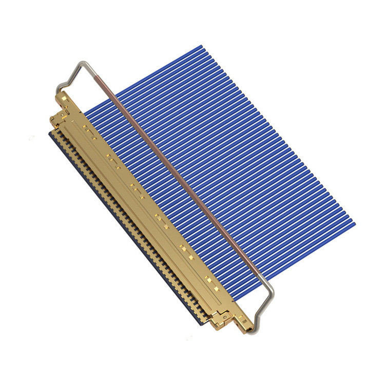 CABLINE-VS 20453-250T-03S 50핀 마이크로 코아시얼 커넥터 0.5mm 피치, 수평 짝짓기 유형