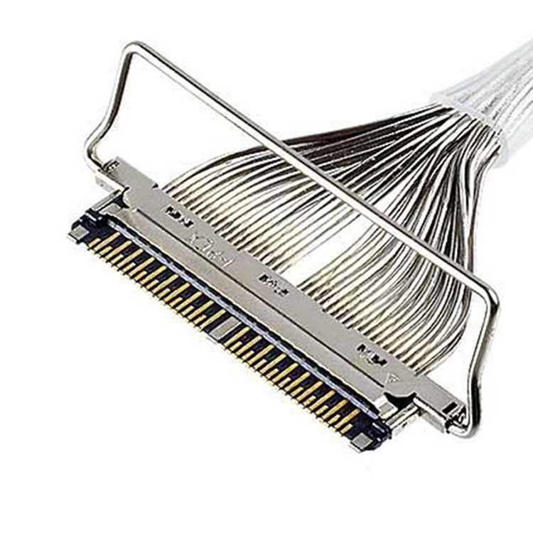 CABLINE-CX II 커버가 없는 40핀 케이블, 20978-040T-01, A40 핀 LVDS 커넥터와 0.25mm 피치와 지평
